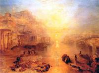 Ovidio exiliado de Roma, por J.M.W. Turner (1838)