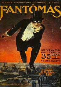 Fantômas, portada de la primera novela (1911)